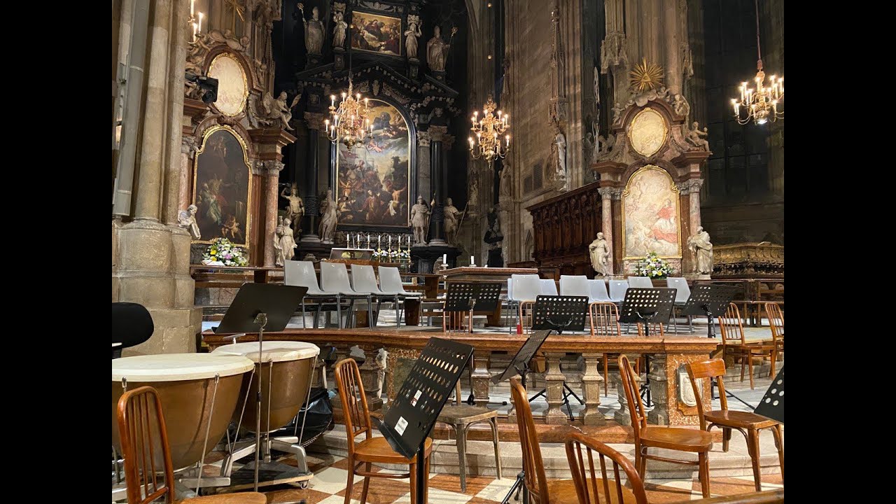 Mozart's Requiem at Stephansdom in Vienna Austria