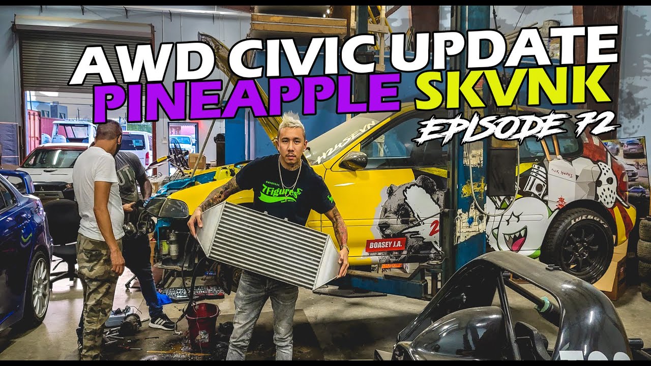 AWD Civic Update (Pineapple Skvnk) & Quick Review on 2020 BMW 330i - SKVNK LIFESTYLE 72