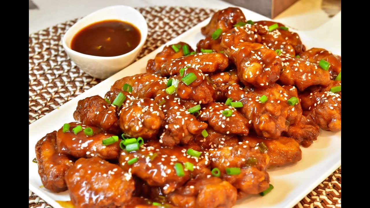 تتبيله مميزه لأجنحة الدجاج المقليه مع صلصه البافلوبطريقه شهيه Fried Chicken wings with buffalo sauce