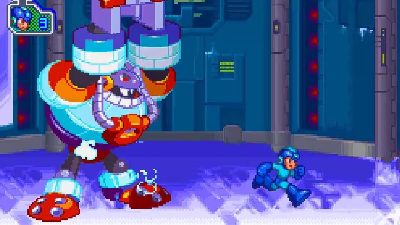 Mega Man 8 Undub - Frost Man - HD Japanese Voices 60 FPS