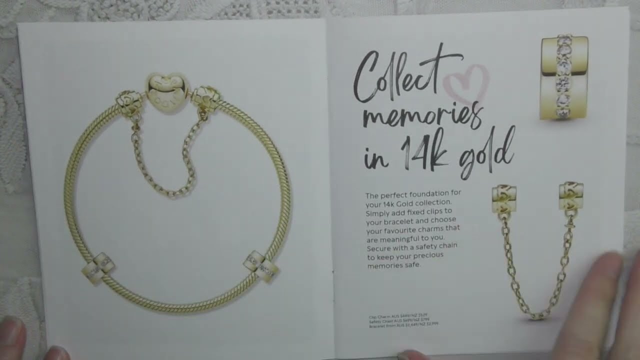 Pandora New 14ct 14k Gold Collection | Pandora Mother's Day 2021 Collection | Catalogue Video