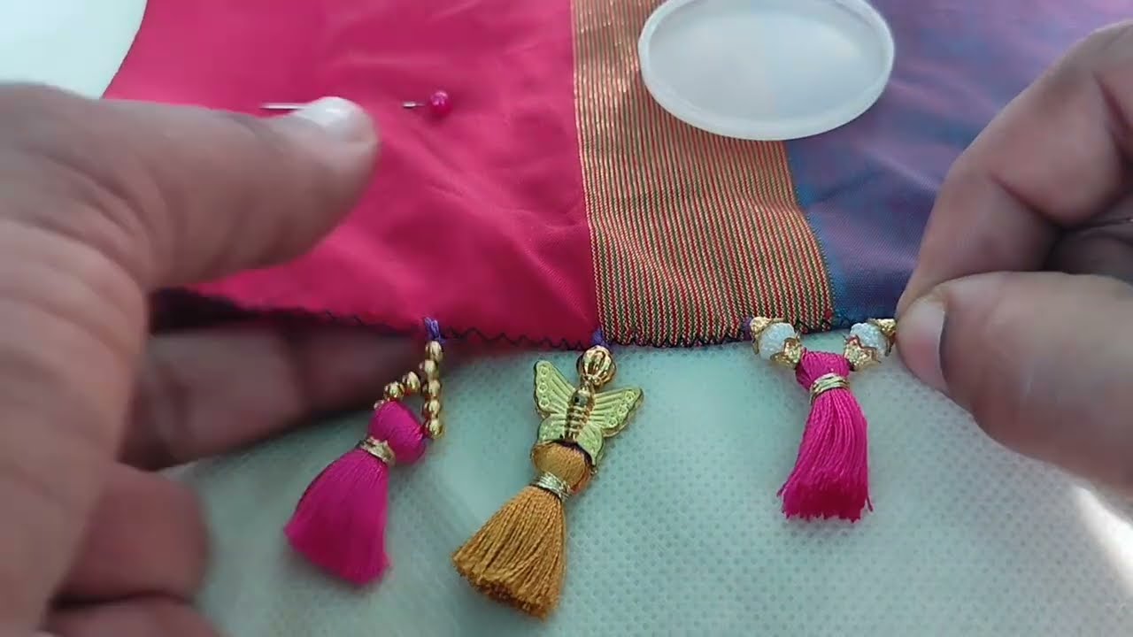 10 new saree kuchu designs.! #sareetassels #begginerssareekuchu #tasselsmaking #newsareekuchu#latest