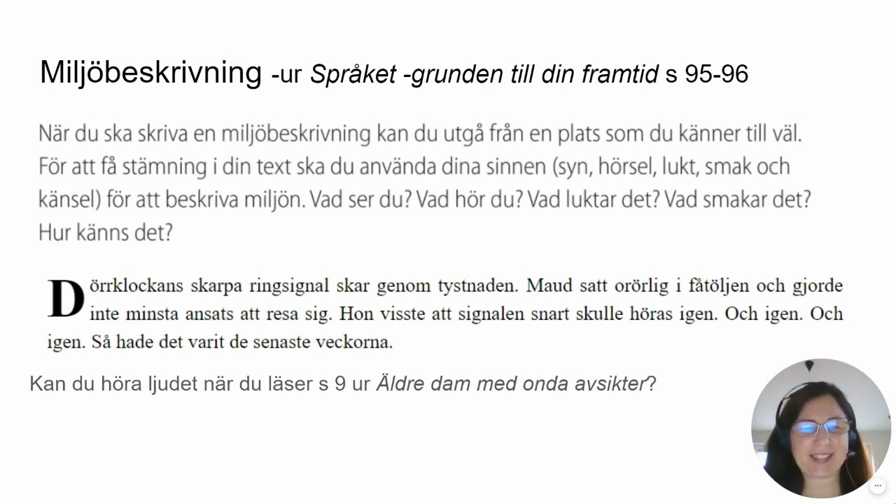 Del 1 Äldre dam med bostadsproblem ur 