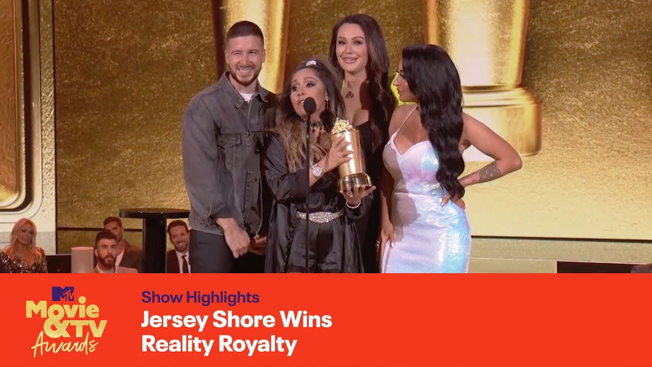 Jersey Shore Wins Reality Royalty | 2021 MTV UNSCRIPTED Awards
