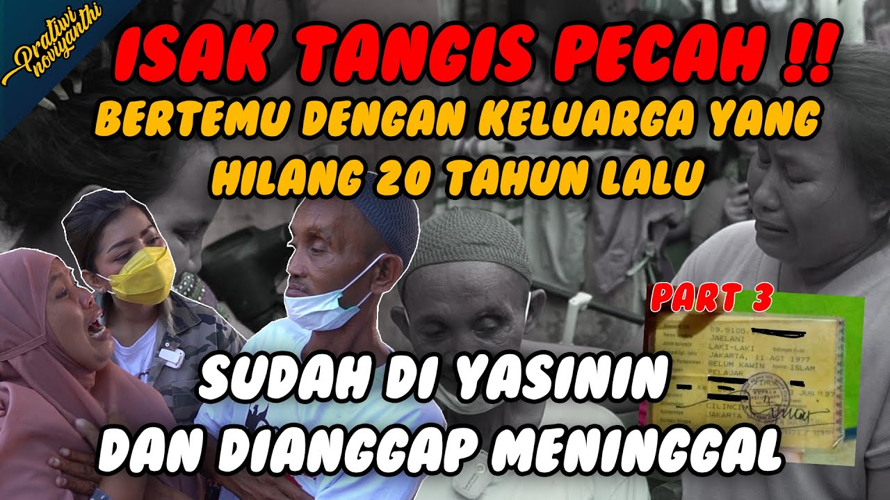 TANGIS HARU KELUARGA PECAH, ODGJ JAELANI PULANG PADAHAL SUDAH DIKIRA MENINGGAL DUNIA !! 20TH HILANG?