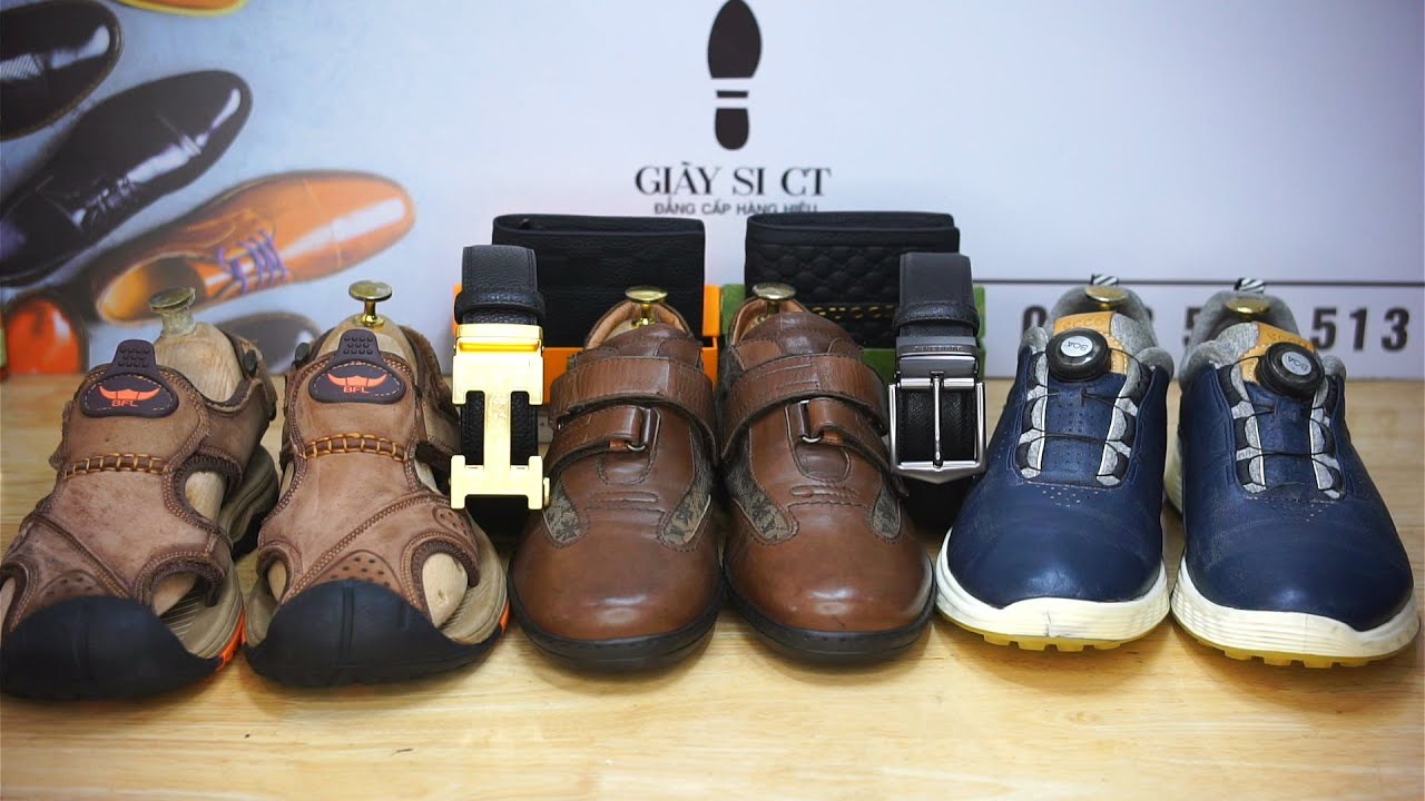 QUÁ NHIỀU GIÀY SI ĐẸP, SIÊU PHẨM A.T - THỂ THAO ECCO, DÉP DANDAL CỰC CHẤT