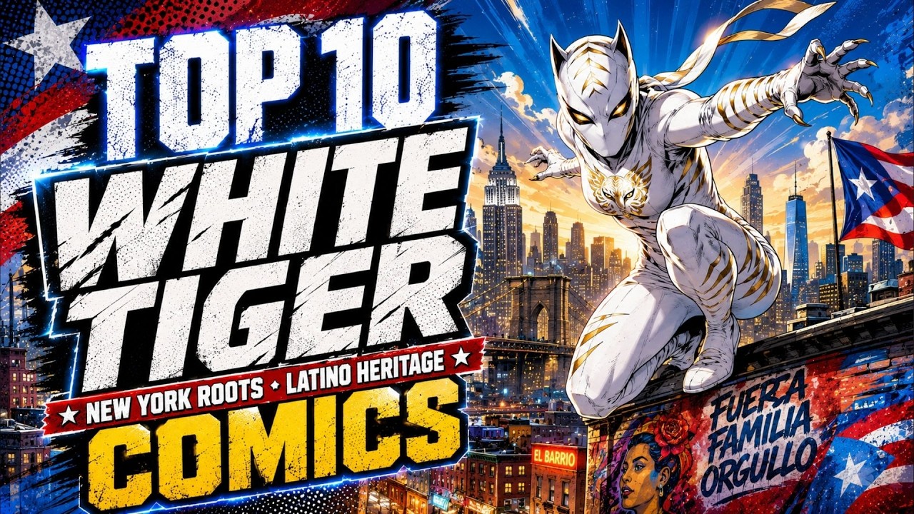 Top 10 White Tiger Comics To Add To Your Comic Collection