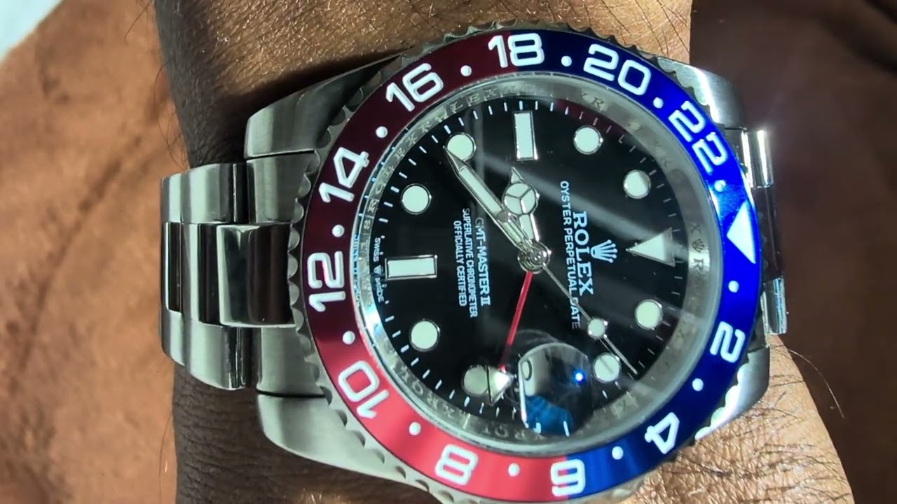 Rolex GMT Pepsi 