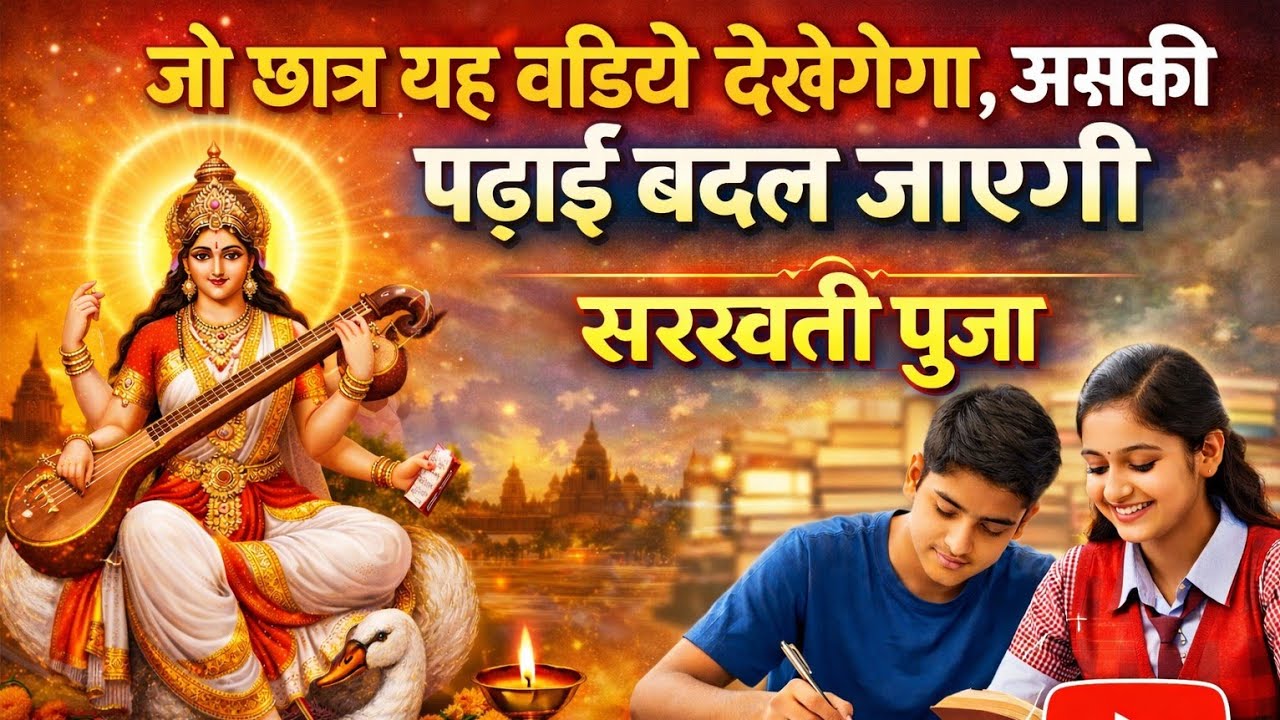 हर छात्र को यह वीडियो एक बार जरूर देखना चाहिए।। सरस्वती पूजा ।। Sarswati Pooja Story।।