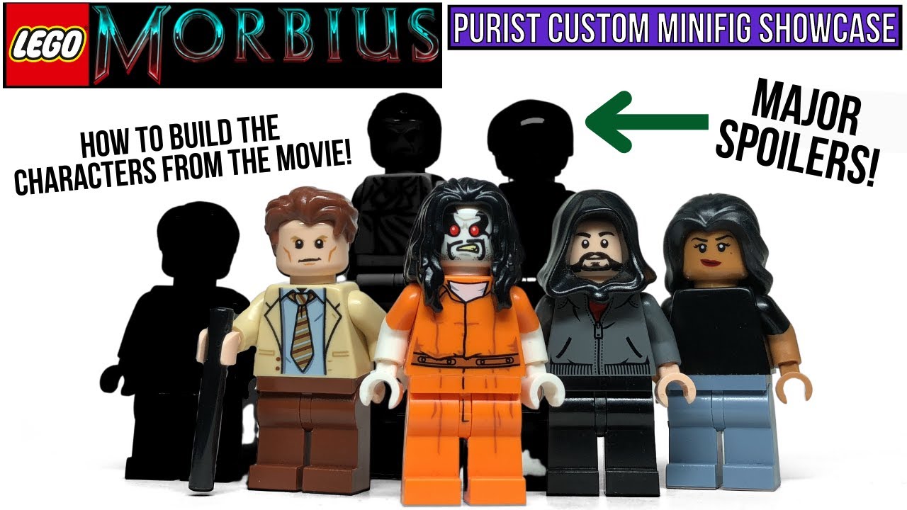 LEGO MORBIUS Custom Minifigure Showcase