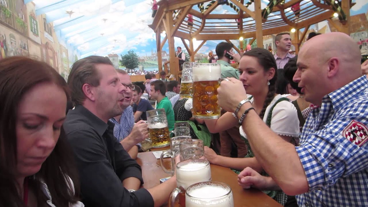 Oktoberfest - Munich, Germany - Hacker Pschorr Tent