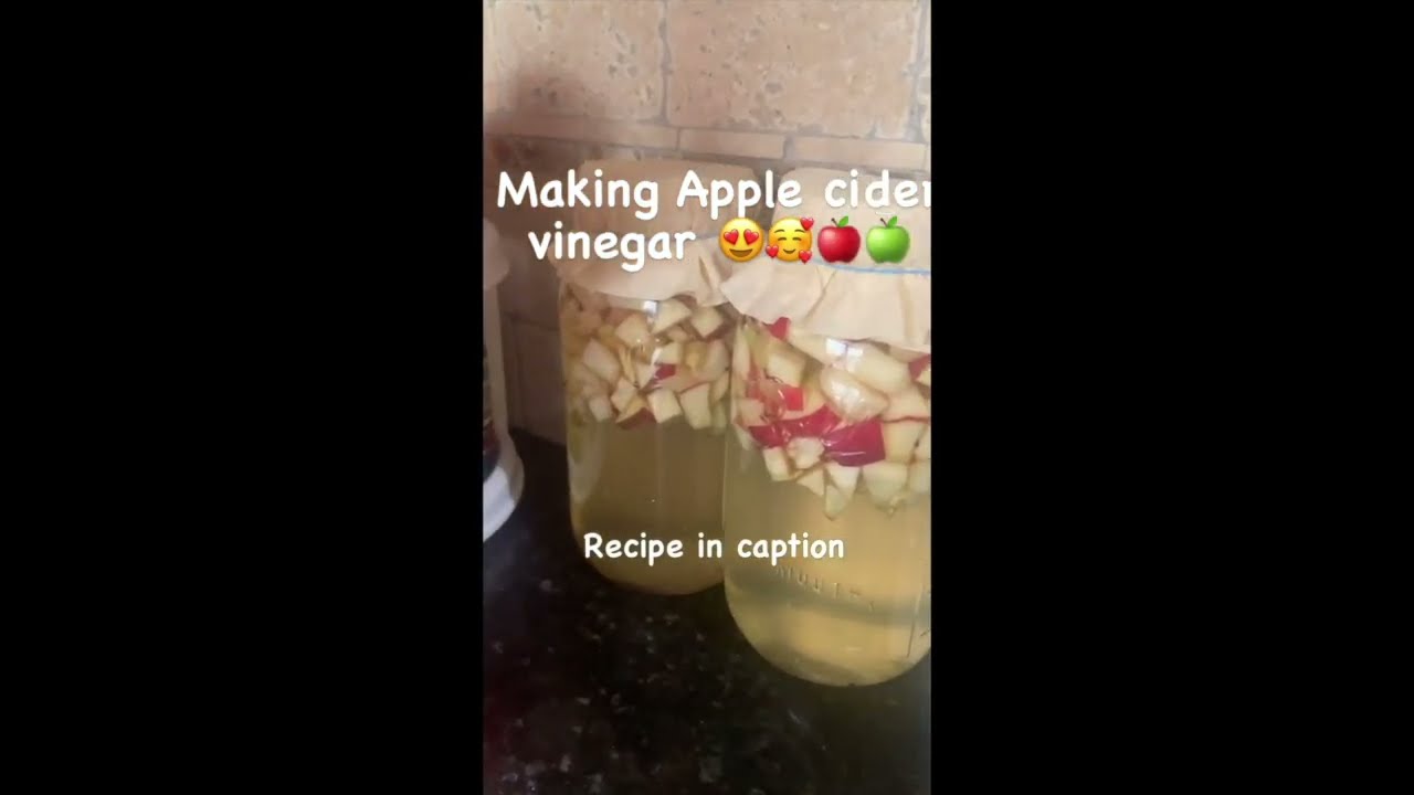 Making Apple Cider Vinegar