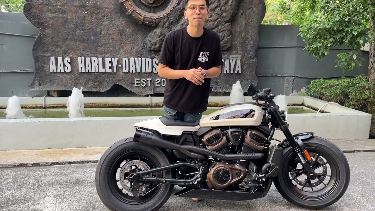 สวยจริง เต็มระบบ Sportster S แต่งสวยจบตรงรุ่น พร้อมส่งครบทุกสีครับ 💚💛❤️ 