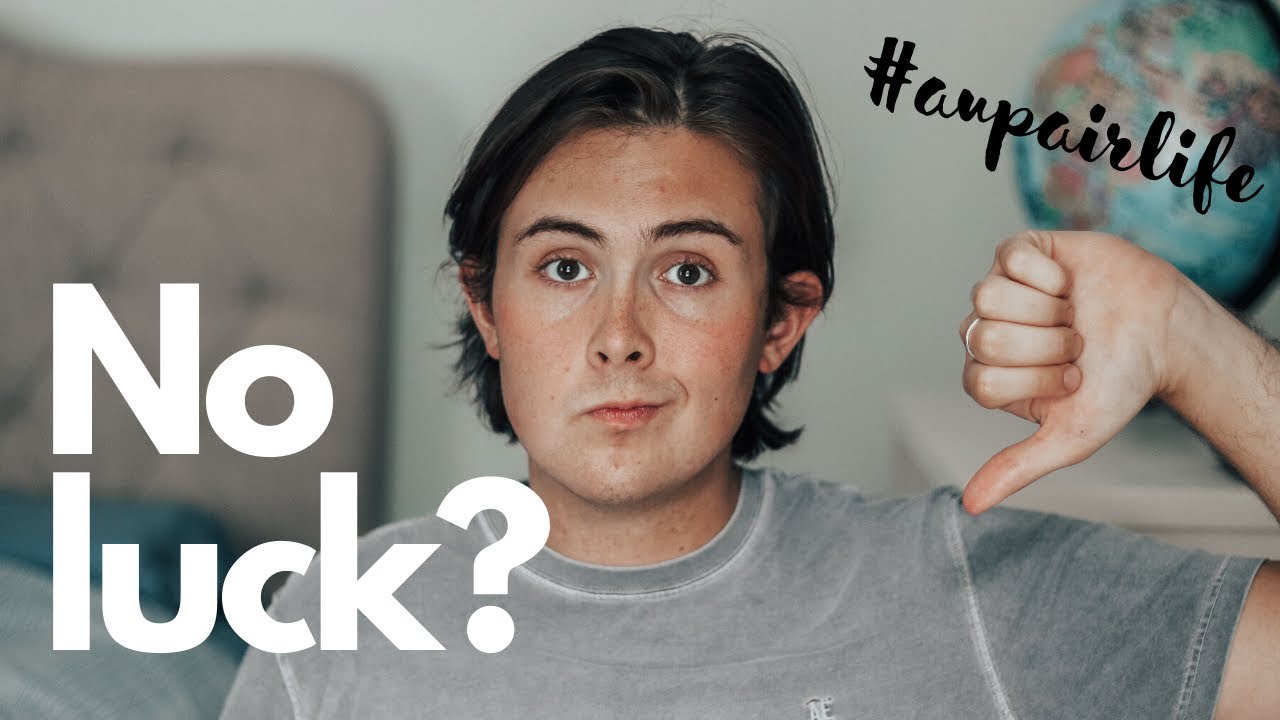 CAN'T FIND A HOST FAMILY? DO THIS... male au pair tips