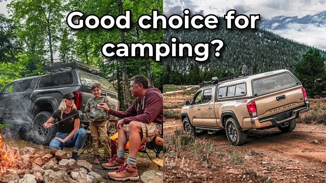 Are fiberglass truck caps a good option for sleeping in on your camp adventures?