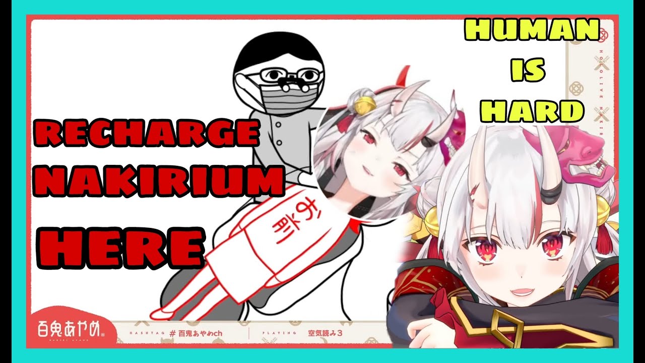 Nakiri Ayame - Ojou Can't Stop Laughing At Her Ridiculous Answer | Kuukiyomi 3 [Hololive/Eng Sub]