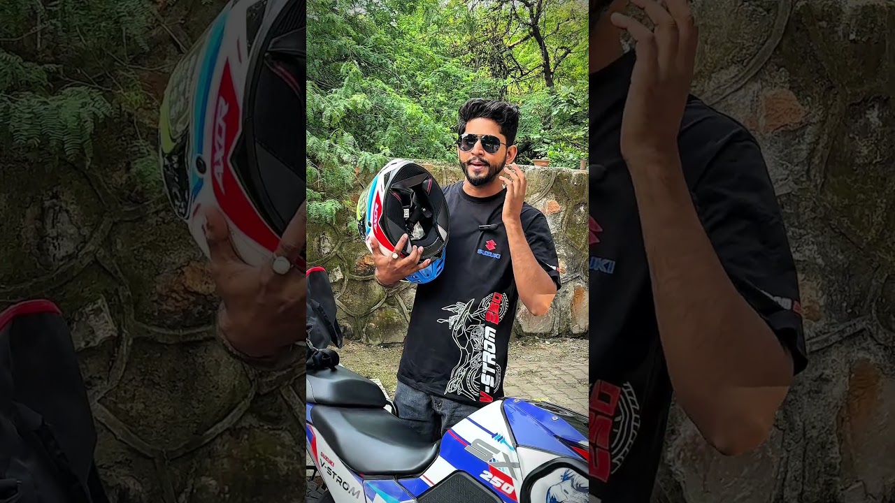 Axor Brutale – Stylish Helmet with Double Spoiler & Premium Comfort 🏍️