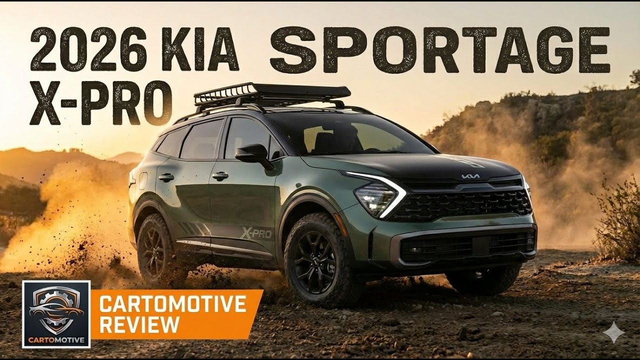 The 2026 Kia Sportage X Pro Review; When Style Write Checks the Engine Can’t Quite Cash