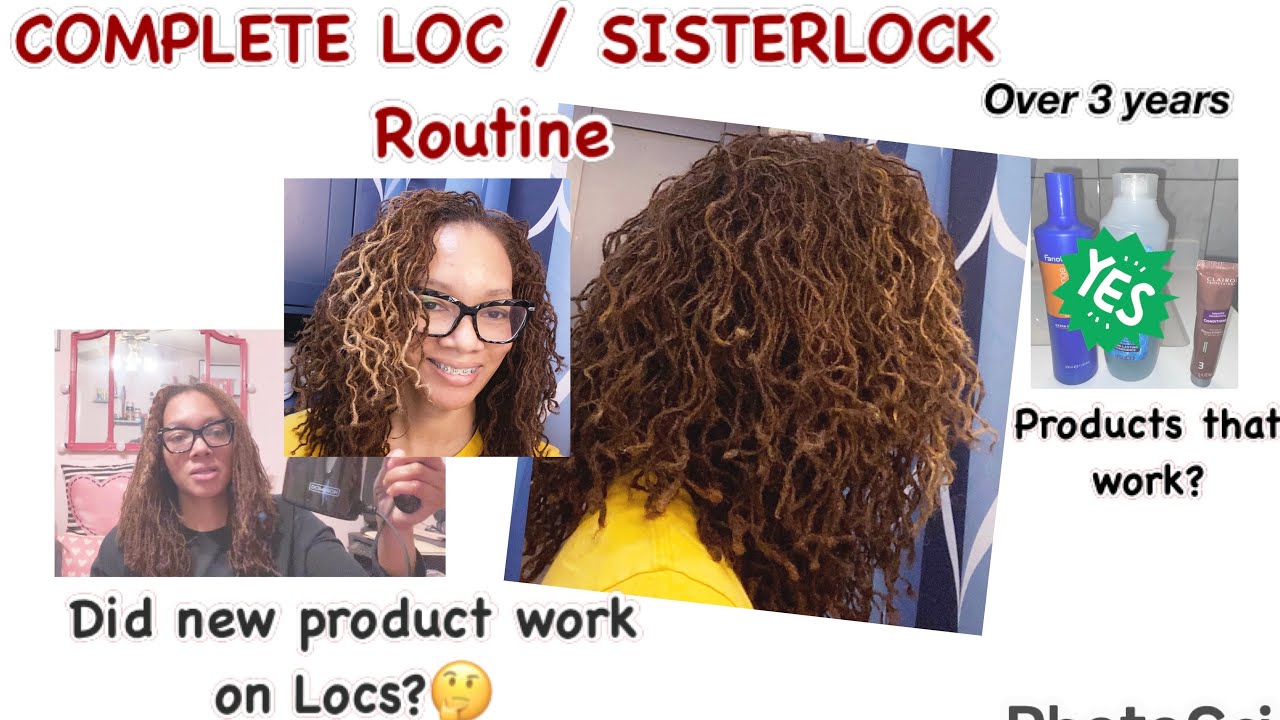 ПОЛНЫЙ СПОСОБ ГОТОВОГО И ЕЖЕДНЕВНОГО мытья волос Sisterlock | Loc. Продукты используются вместе с...