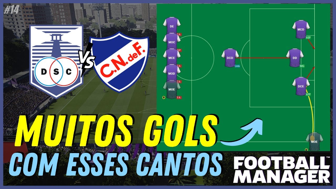 Meus CANTOS OFENSIVOS | EVOLUA seus JOGADORES com MENTORIA e EVITANDO LESÕES | Episódio #14 | FM 23