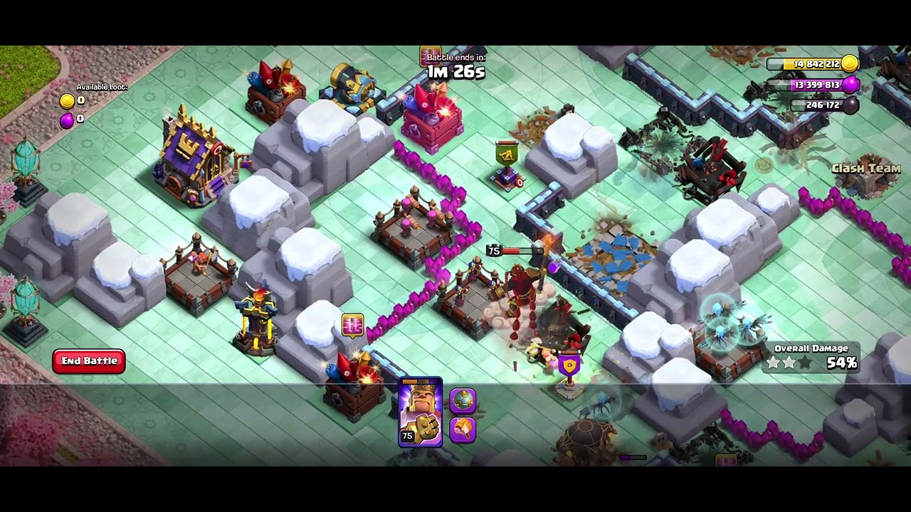 Clash of Clans (Cloud Contest Challenge)