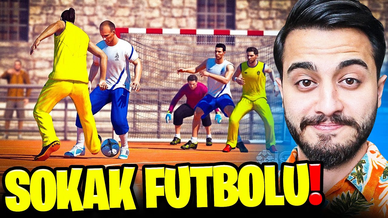 FUTBOL OYNUYORUZ ama SOKAKTA ve KURALSIZ! (TEKME,YUMRUK KAVGA ETTİK) Ekiple Sokak Futbolu