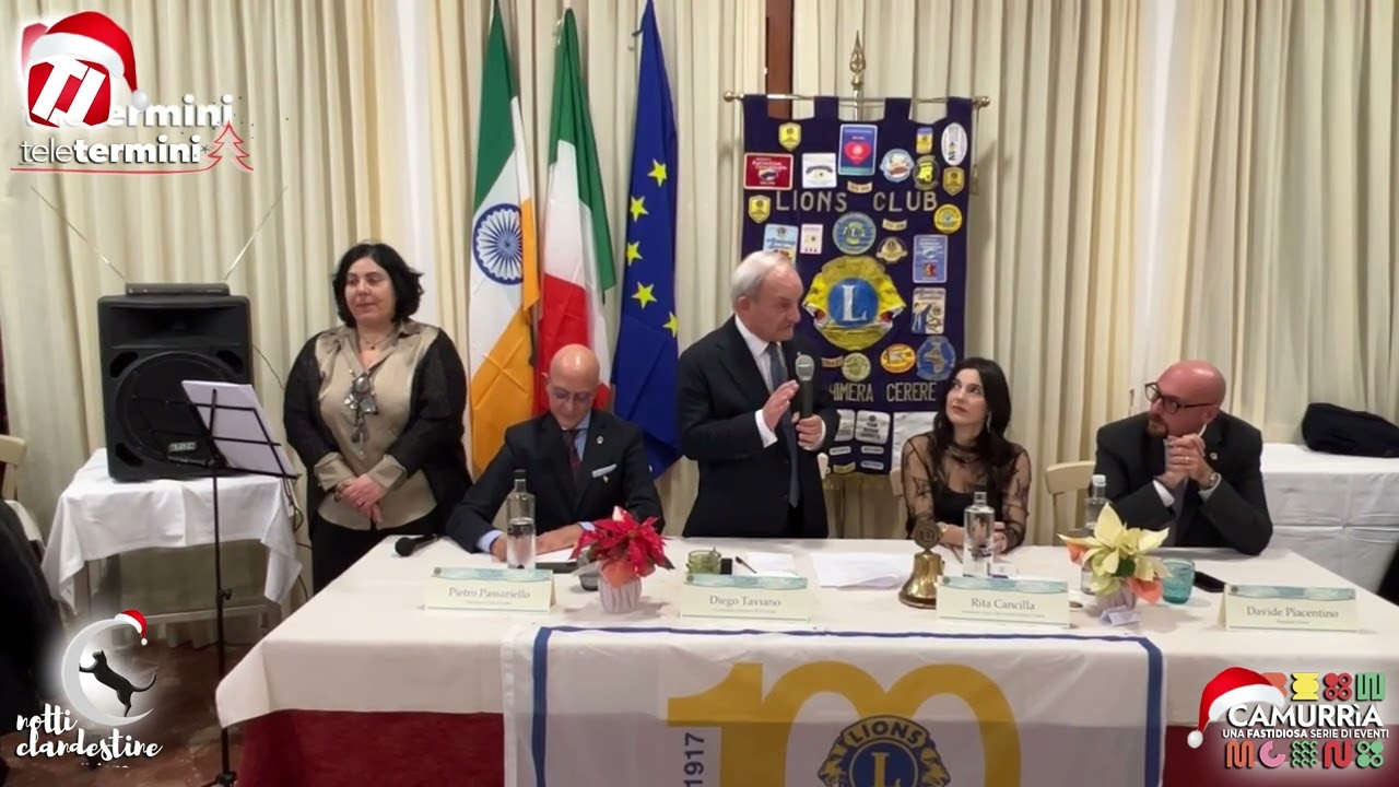 Scambio di auguri del L.C. Termini Himera Cerere. Seconda parte