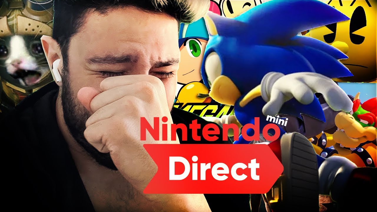THE BEST NINTENDO DIRECT MINI. - LIVE REACTION (MEGAMAN, SONIC, PAC MAN) | Gamescage Reacts