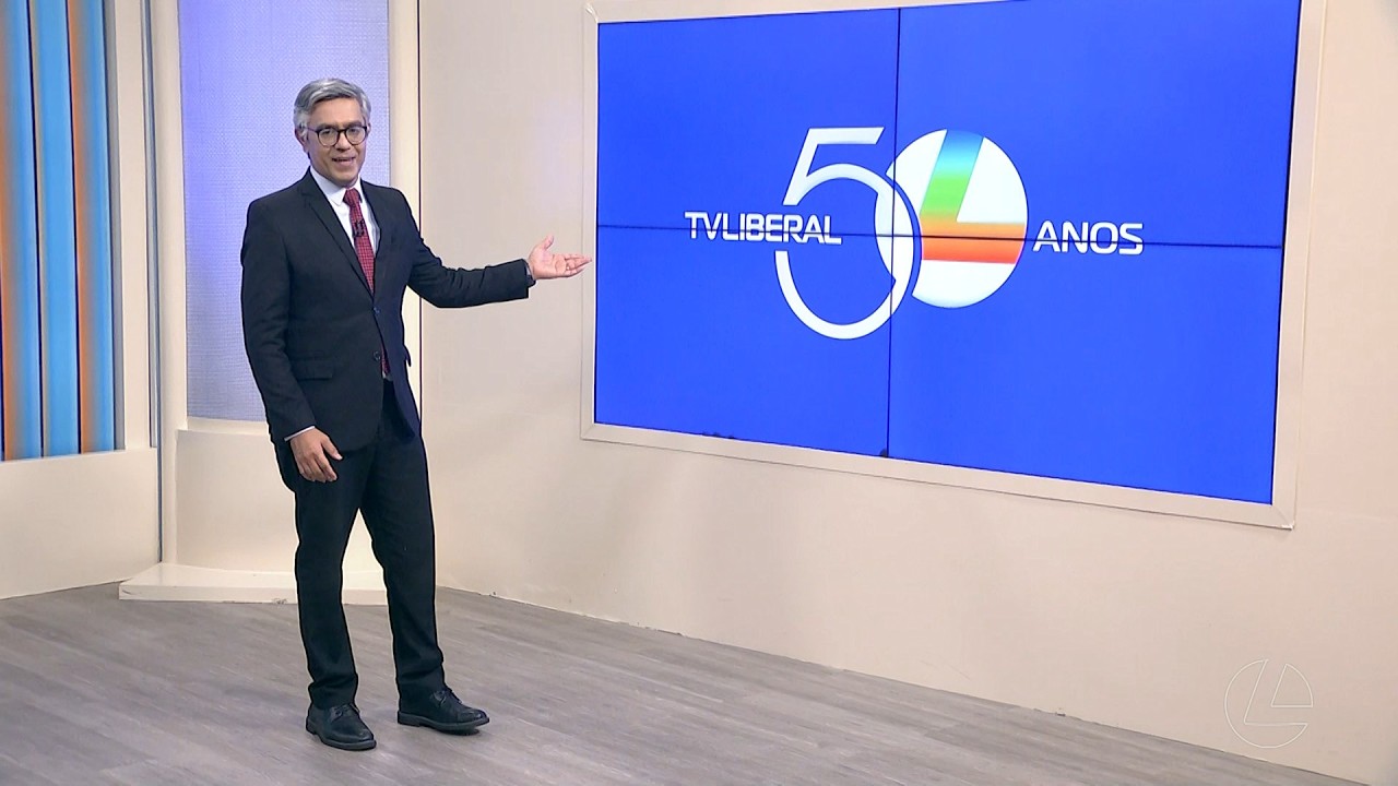 TV Liberal lança nova marca e selo comemorativo dos 50 anos no 