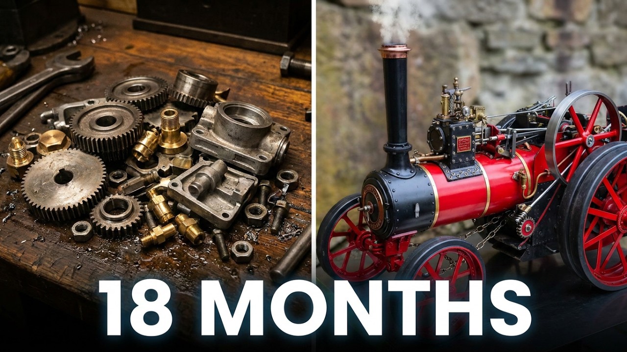 I Built an AMAZING Working Steam Engine Model
