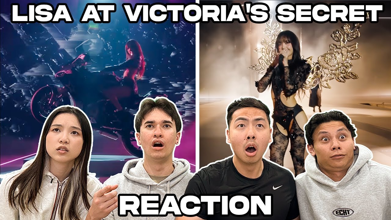 LISA VICTORIA SECRET PERFORMANCES REACTION! | Rockstar + Moonlit Floor