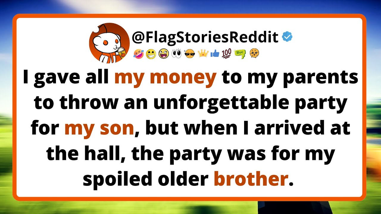 I gave all my money to my parents to throw an unforgettable party for my son, but when I arrived...