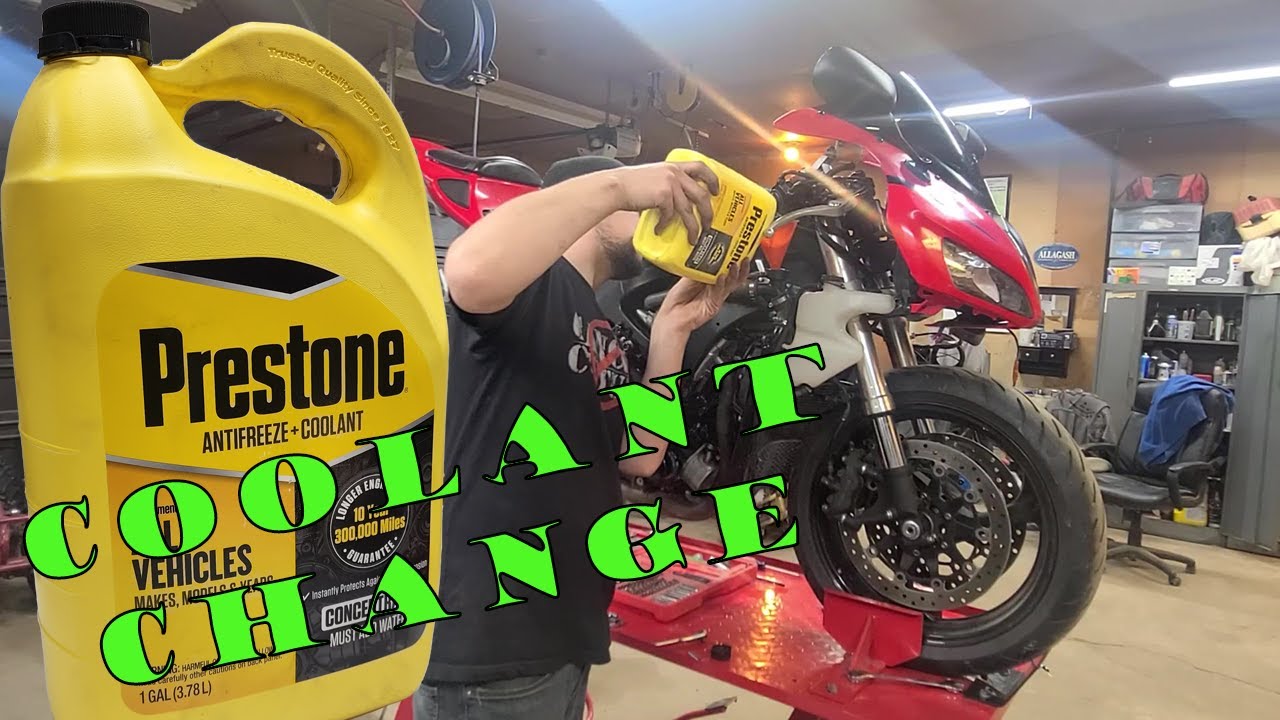 Coolant Change | How To Change Antifreeze In A CBR 1000 | Changing Coolant In A Motorcycle