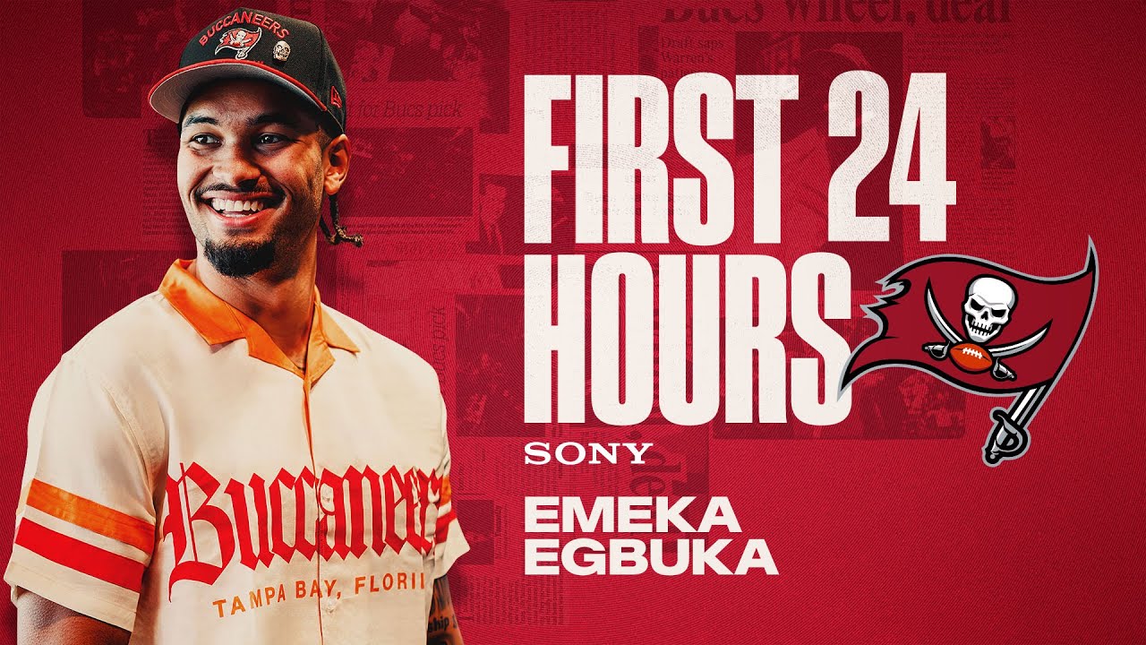 Emeka Egbuka’s First 24 Hours in the NFL | Tampa Bay Buccaneers