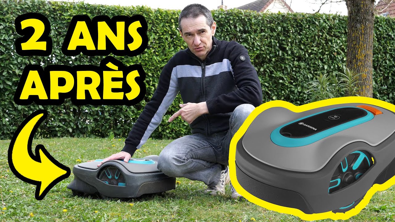 🇫🇷 RETOUR D'EXPÉRIENCE 2 ANS APRÈS 🇫🇷 TONDEUSE ROBOT GARDENA HUSQVARNA SMART SILENO LIFE CITY MINIMO