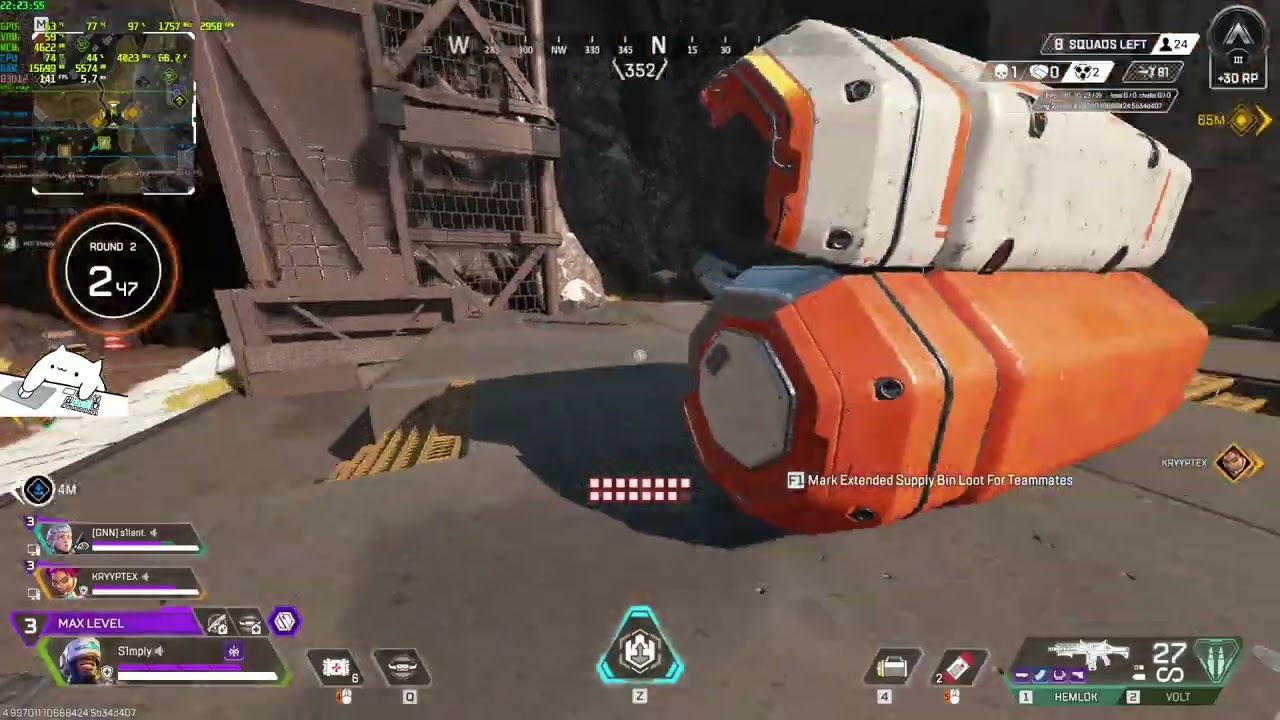 Apex - Ranked 2/1/2 [442 DMG] Place#3