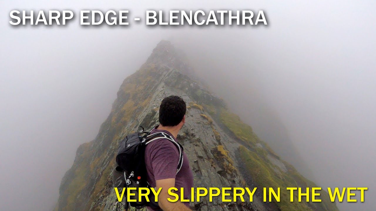Sharp Edge - Blencathra, Lakes - VERY SLIPPERY WHEN WET