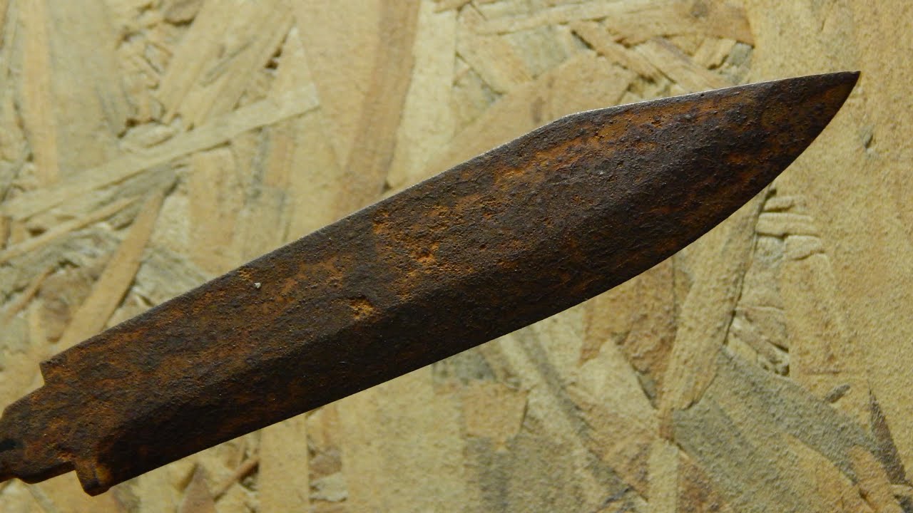 Restoration, hunting knife  Making a knife handle from walnut wood  How to make a knife bolster