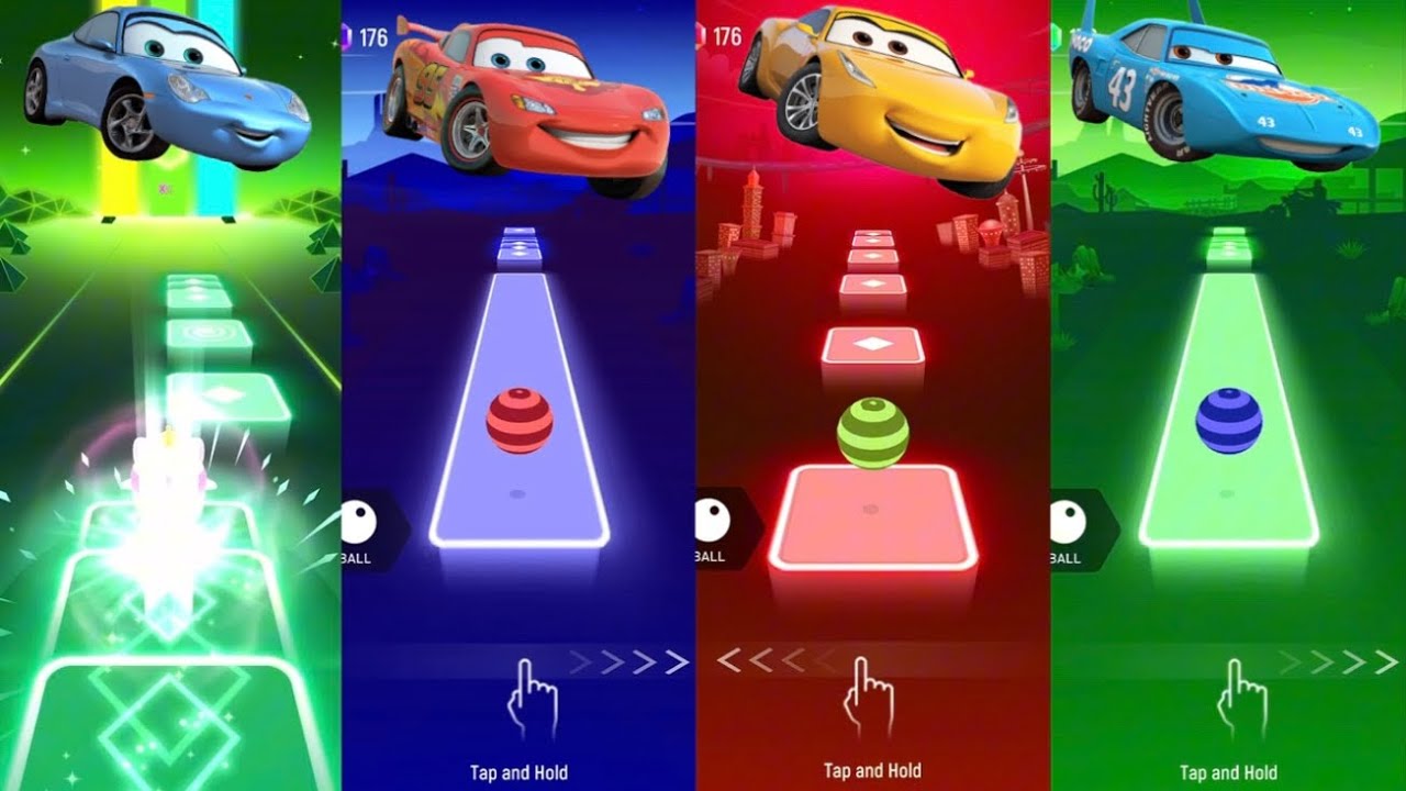 Super Speed McQueen – Tiles Hop Extreme Run!Lightning McQueen Turbo Speed – Tiles Hop Gameplay
