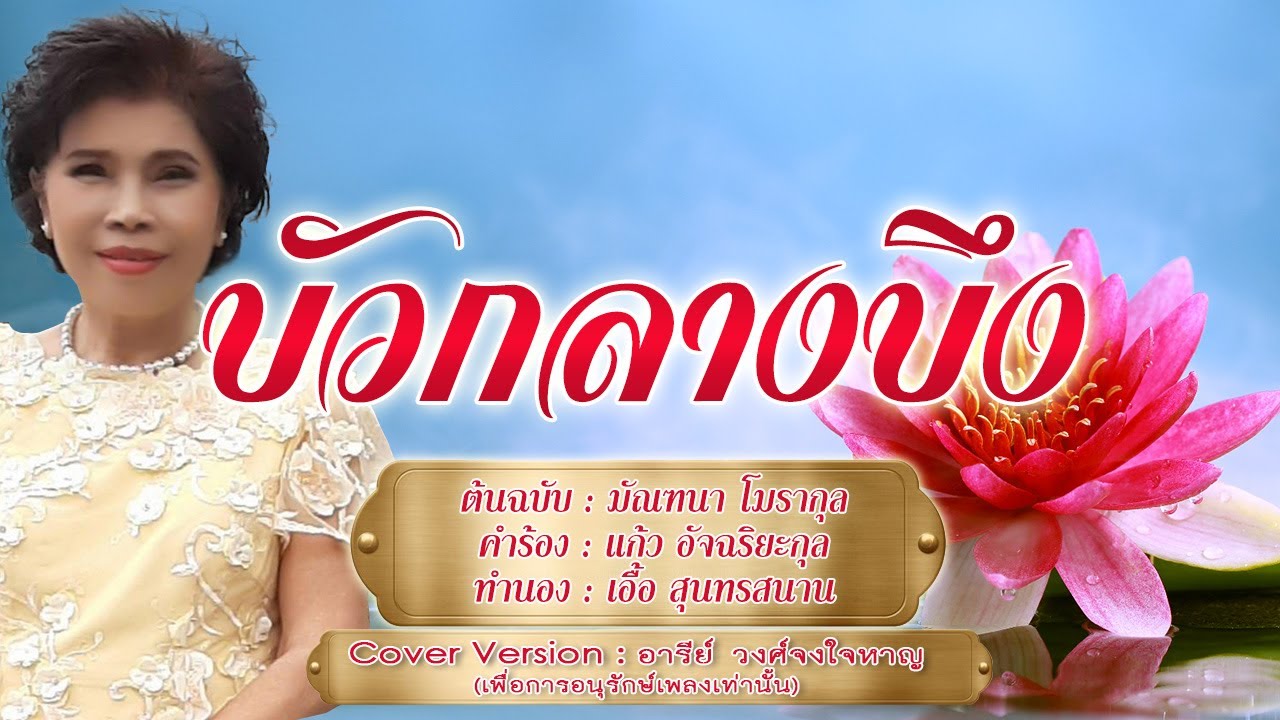 บัวกลางบึง  - อารีย์ วงศ์จงใจหาญ -【COVER VERSION】