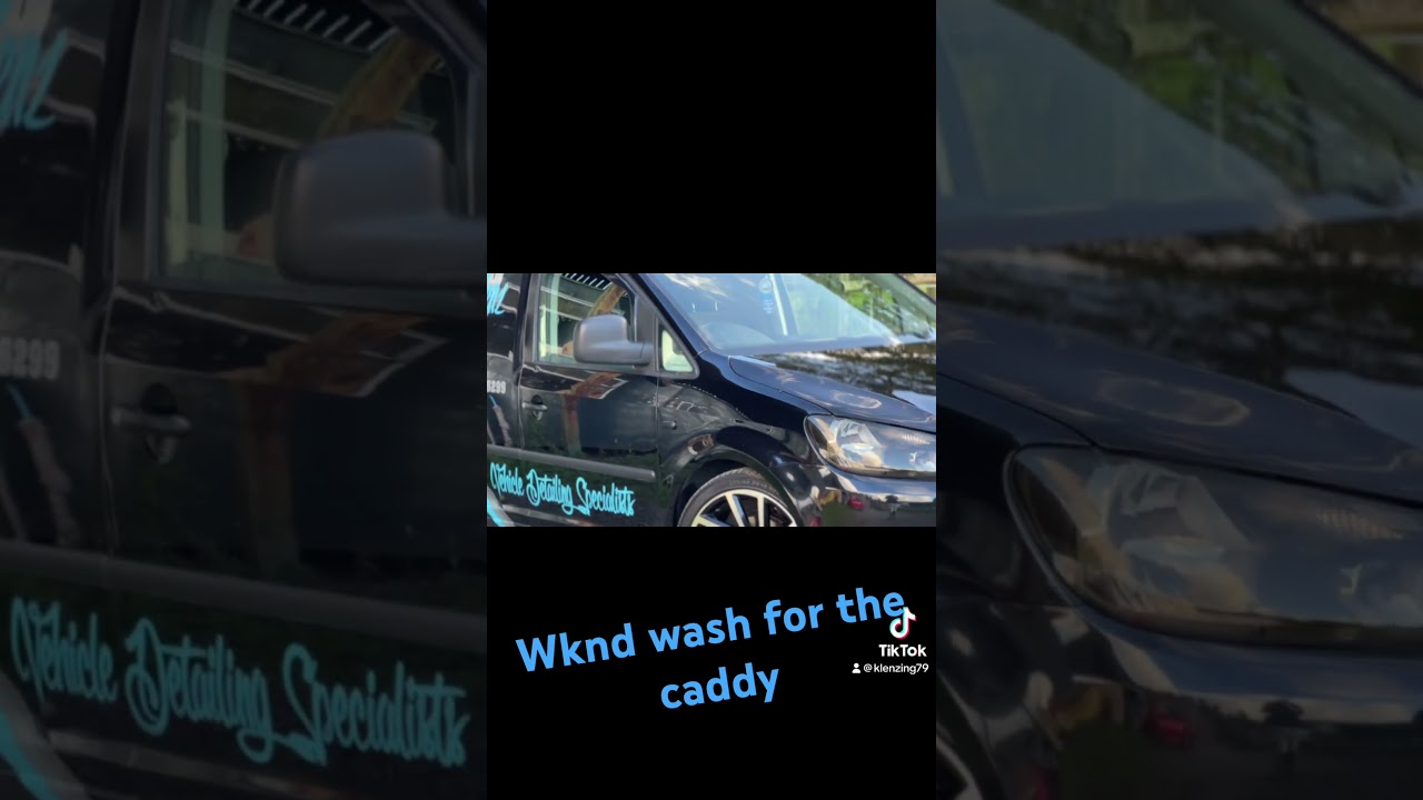 Vw caddy wknd wash 