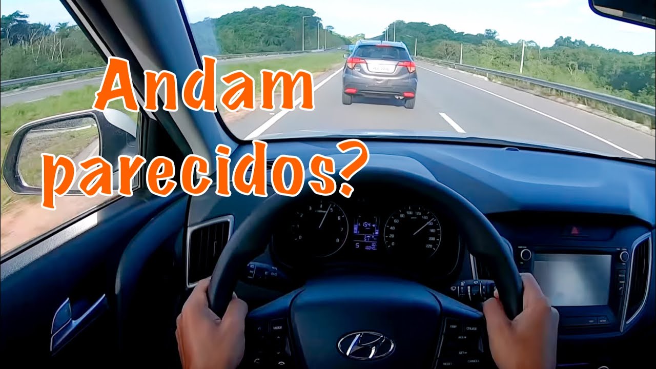 Hyundai Creta 1.6 (130cv) - Honda HR-V 1.8 (140cv) - (Inédito!)