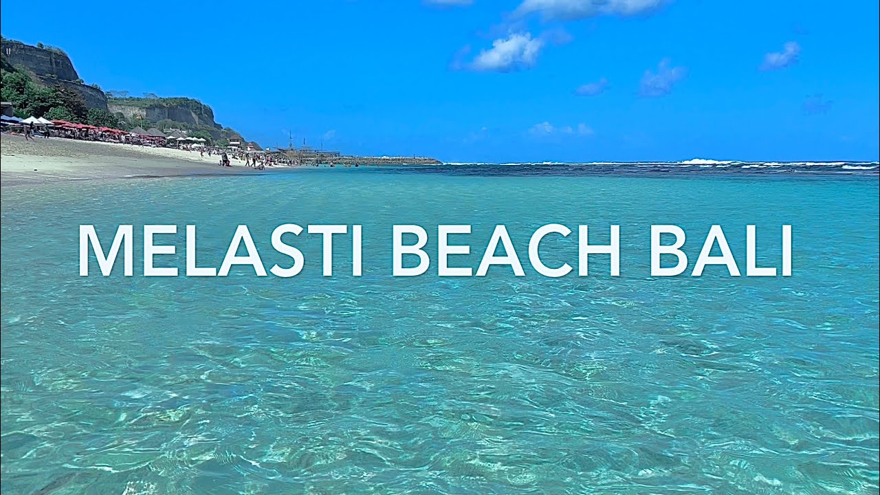 MELASTI BEACH BALI 4K 60FPS HDR DOLBY VISION TRAVEL TO BALI