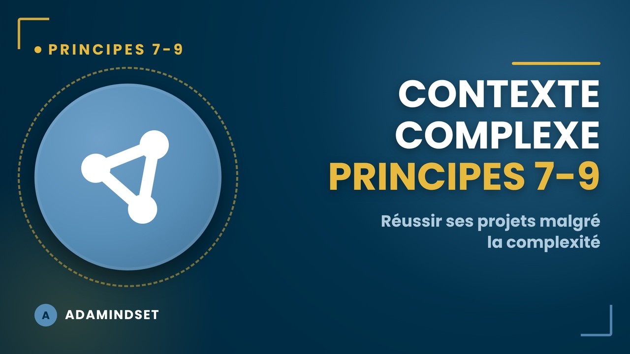 PMBOK® 7 : Réussir ses projets dans un contexte complexe (Principes 7–9)