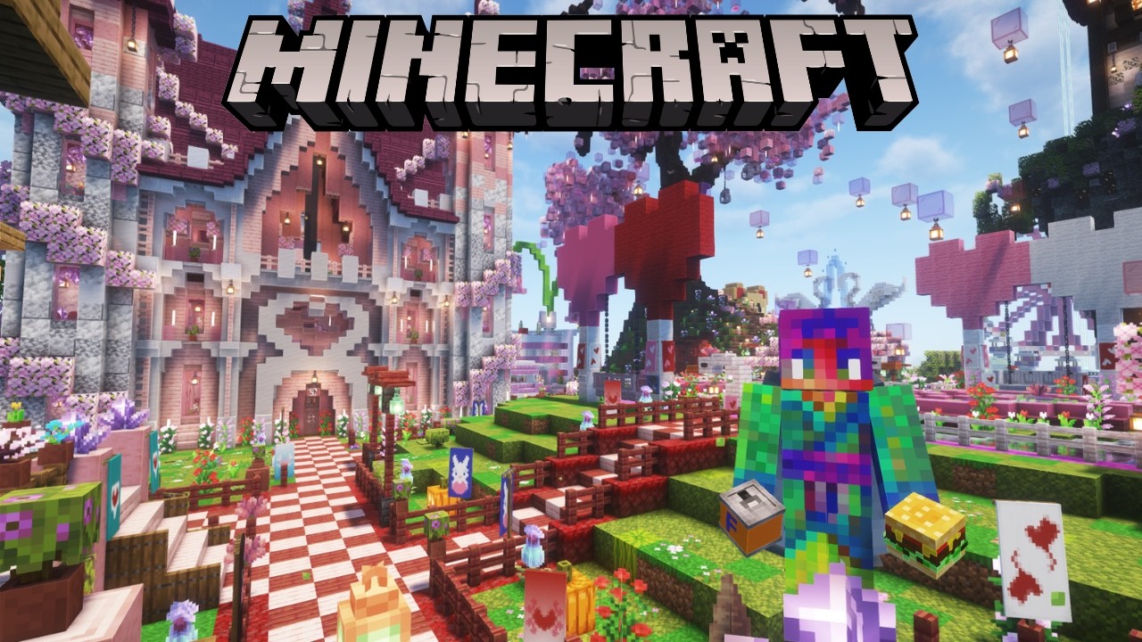 Touring the VALENTINES DAY EVENT on the WAX SMP
