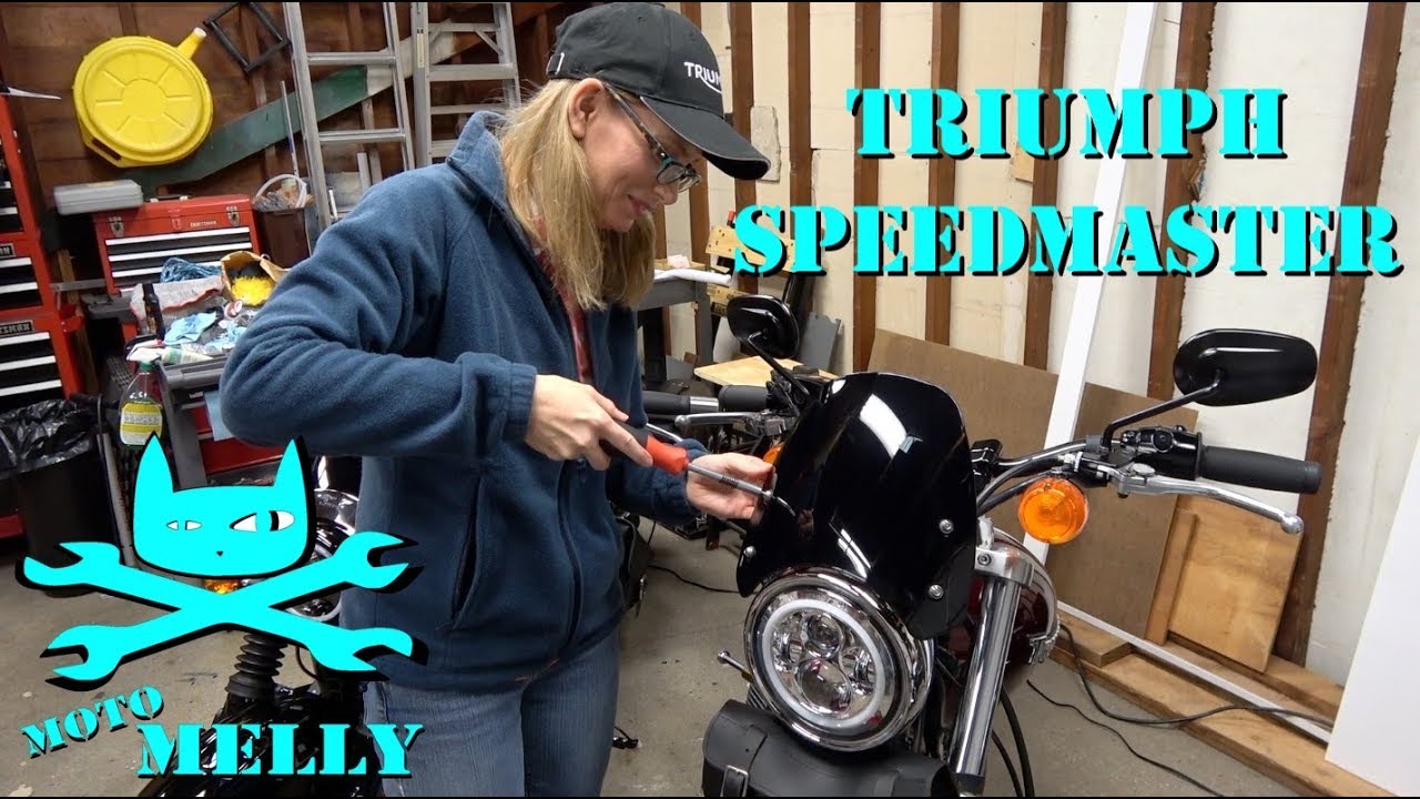 Triumph Speedmaster Part 3 (Eagle Lights Install, Updates & Ride)