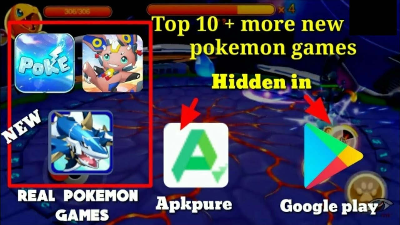 Top 10 new pokemon games hidden in playatore 2020 pokemon games | Rohitz Gaming