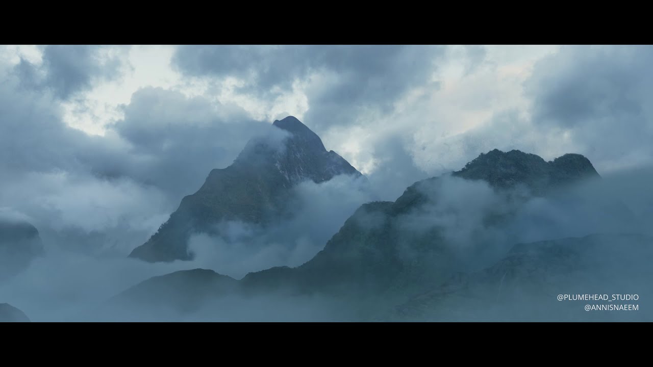 Final mattepainting shot: Blender & Nuke - BTS