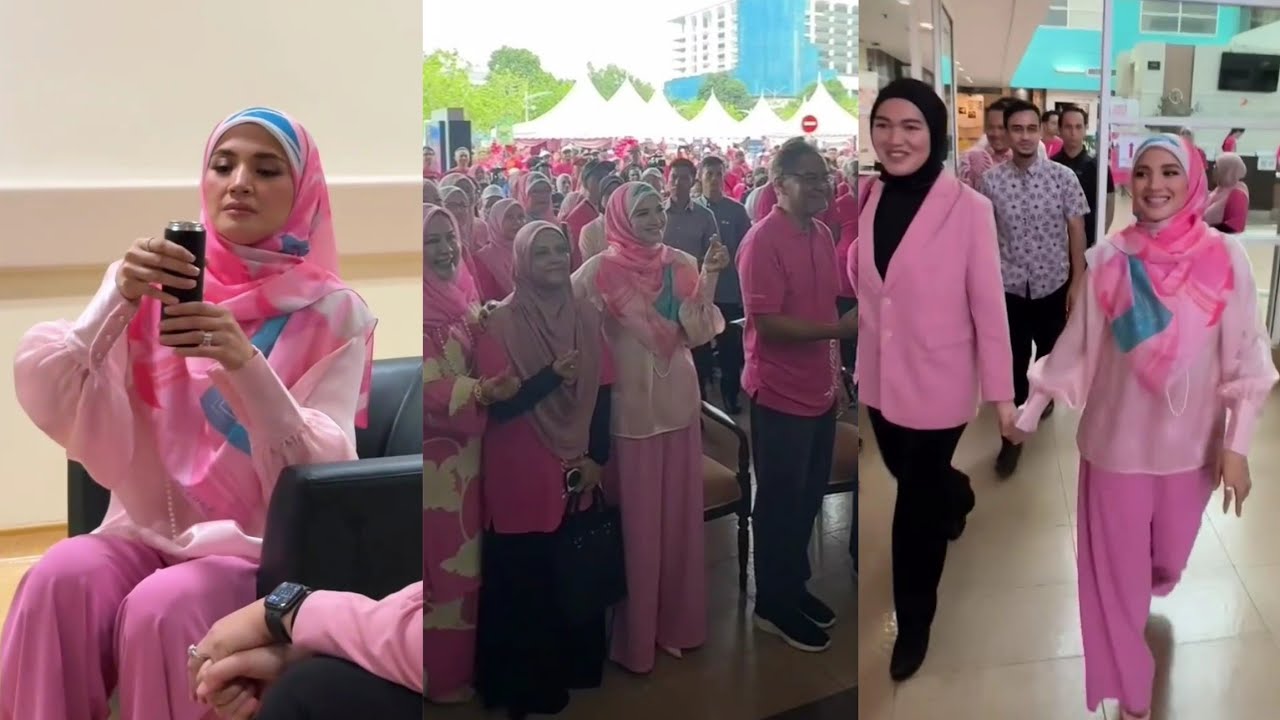 Fazura di Institut Kanser Negara Jadi Ikon Pink October...