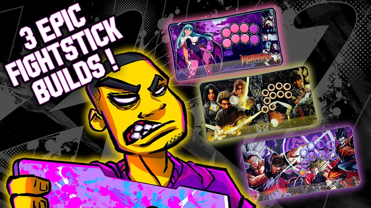 Darkstalkers + DragonBall + Expedition 33 ! 🕹️ JULY 2025 Fightstick Builds